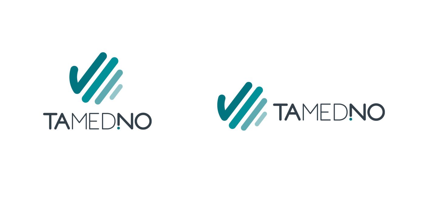 Tamed.no logo som illustrerer en hånd